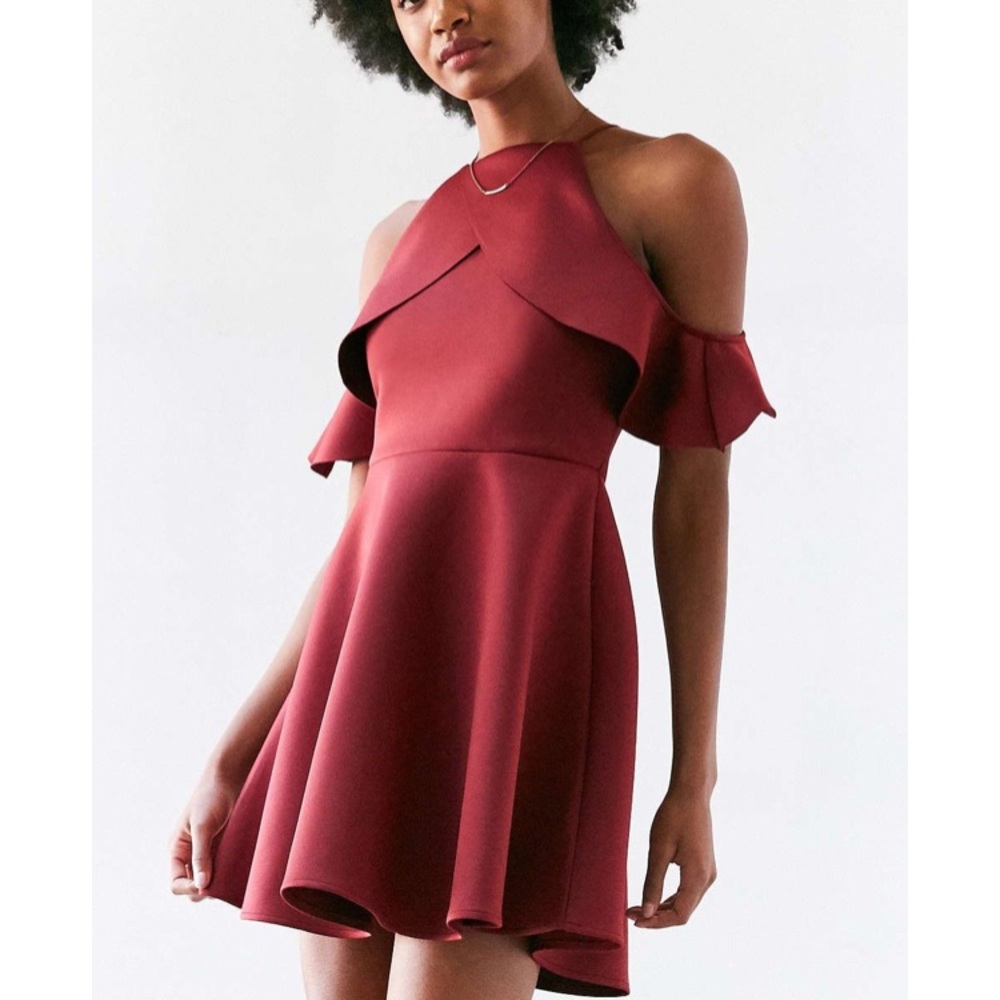 Urban Outfitter Dark Red Dress